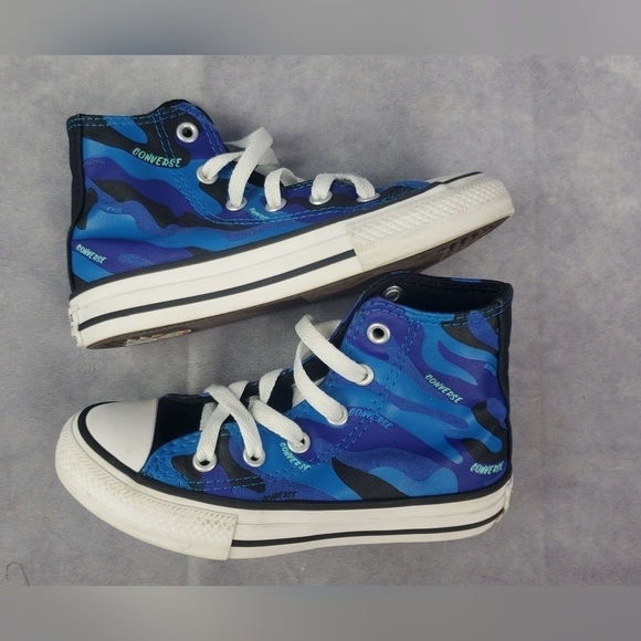 ConverseBoy's Chuck Taylor All Star Hybrid Camo Sneakers little boy size 11 - Picture 7 of 13